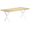 Rustika Rowe -  Dining Table 180x90x76 cm Solid Mango Wood